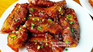 THỊT BA CHỈ RAM MẶN Đậm Đà Thơm Ngon Đổi Món Cho Bữa Cơm Gia Đình Cách Làm Rất Dễ |Nhamtran FV