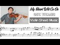 My Heart Will Go On - OST. Titanic || Violin Cover With Sheet Music