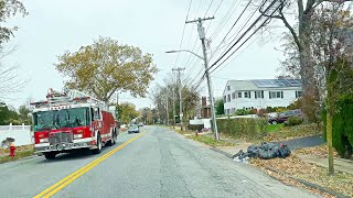 DRIVING in Downtown Yonkers | NORTH BROADWAY | New York | FALL 2022 | 2160p 4K Video Quality