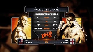 ERIC OLSEN VS GREG MAYNE PRO BARE KNUCKLE BOXING #BKB16 * FULL FIGHT EXCLUSIVE *