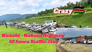 CRAZY TRAFFIC JAM ALONG NAIROBI -NAKURU HIGHWAY TODAY