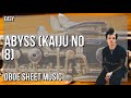 Oboe Sheet Music: How to play Abyss (Kaiju No 8) by YUNGBLUD