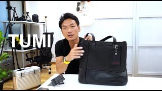 TUMI（トゥミ）トートバッグ　カメラバッグとして快適生活！サセックス