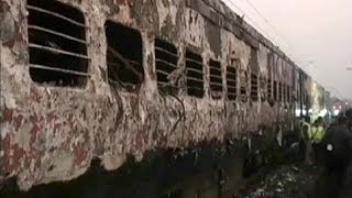 Erneuter Brand in indischem Zug