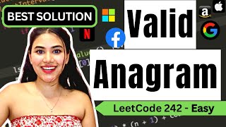 Valid Anagram - LeetCode 242 - Python