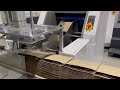 to korea automatic inner flat handle fold inside paper bag making machine high speed 150pcs min