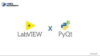Communication between LabVIEW and Python (PyQt).