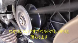 シグナスX　ドクタープーリーウエイトローラー新型