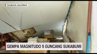 Gempa 5 Magnitudo Guncang Sukabumi