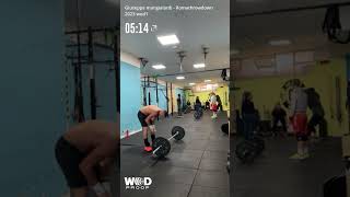 Roma ThrowDown 2023 - wod 1 - cat Beginner