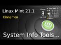 Linux Mint 21.1 - Cinnamon - Tips on System information .