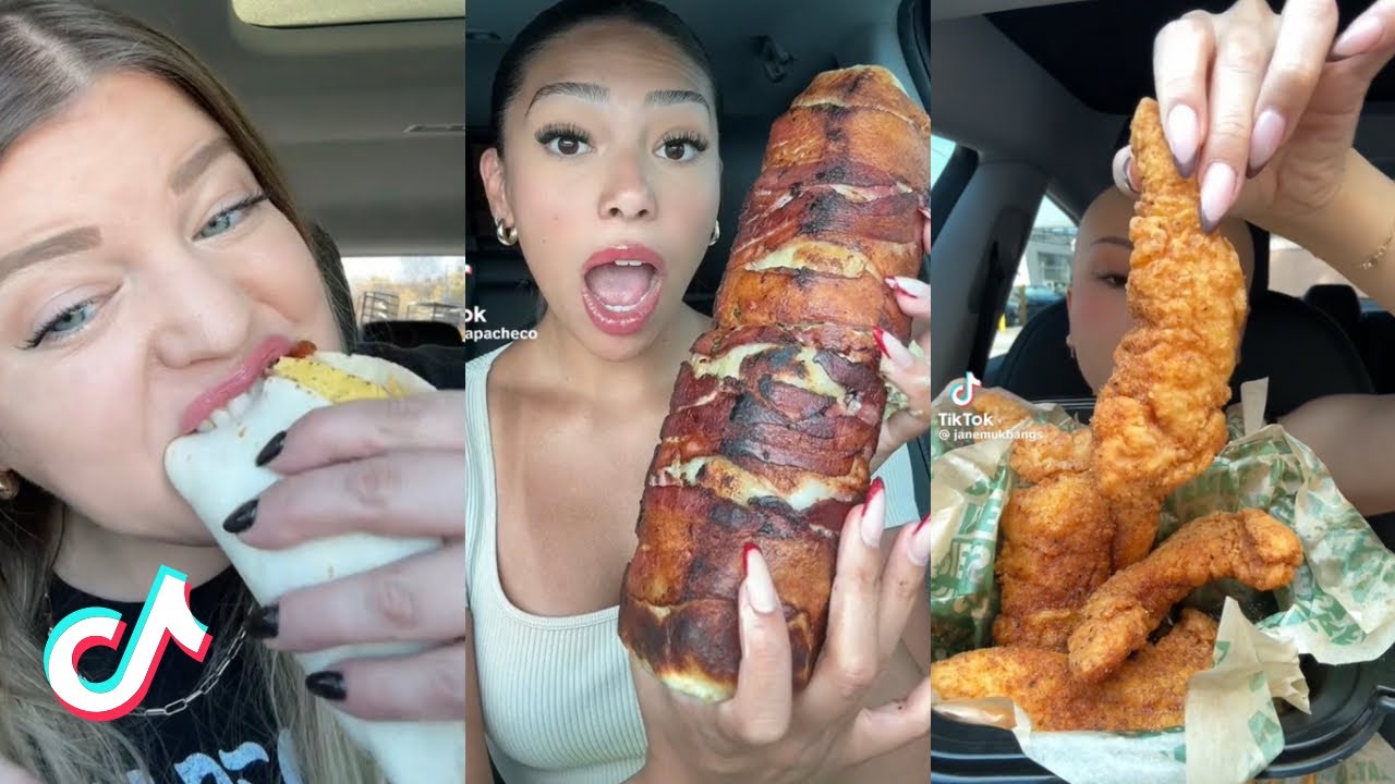 Tiktok Mukbang Compilation 9 Youtube