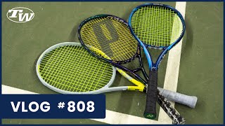 Tennis Gear on sale: Blackcode, Head Extremes, VCORE Pro, EZONE Racquets & Vintage Finds - VLOG 808