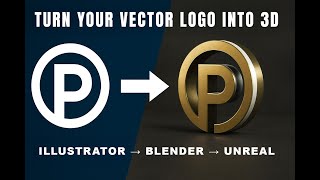 Turn Your Vector Logo into 3D in Unreal Engine