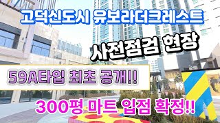 고덕신도시 반도유보라더크레스트 사전점검현장 59A타입 최초공개!!!