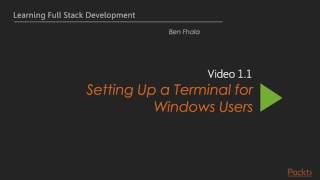 Learning Full Stack Development : The Course Overview | packtpub.com