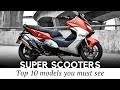 Top 10 Super Scooters with Largest Displacement Engines for Maximum Speed