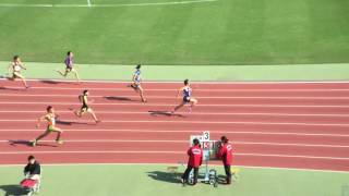 【2016学年別大会】2年男子100m1組　1着木場大分東明