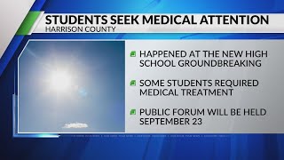 Harrison County students require medical attention after outdoor event