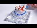 DIY Pokemon Goldeen scooping - Polymer Clay Resin Tutorial