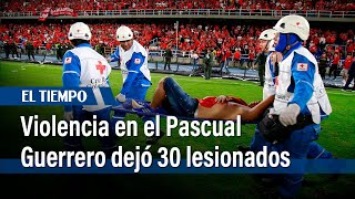 Vandalismo en estadio Pascual Guerrero, de Cali: 30 lesionados, entre ellos, 3 policías | El Tiempo