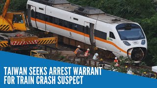 Taiwan seeks arrest warrant for train crash suspect