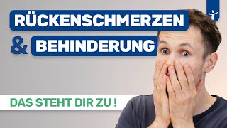 GdB bei Rückenschmerzen: Das musst du wissen!- Bandscheibenvorfall, chronische Schmerzen