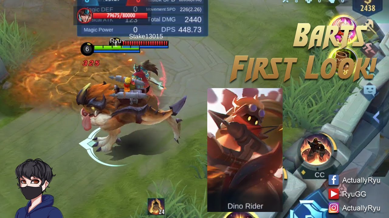 Mobile Legends: New Hero Barts: First Look And Skill Explanation - YouTube