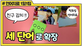 [언어치료 1일1팁]#13.세 단어 조합 잘 안될 때_시각적 단서_2020.06.16