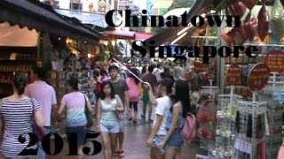 Shopping in Chinatown Singapore