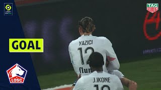 Goal Yusuf YAZICI (19' - LOSC LILLE) DIJON FCO - LOSC LILLE (0-2) 20/21