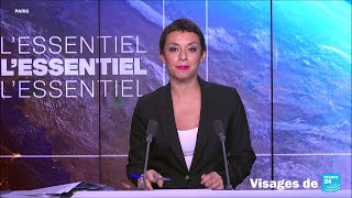 Sérine Bey présente l'Essentiel le 24 décembre 2024 sur France 24