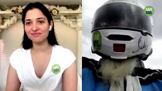 #Sadhguru Interview On Motorbike with Tamanna - #SaveSoil - How Modi Govt Secured the India