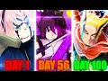 Spending 100 Days As Prime Team 7 In Shindo Life...(roblox)