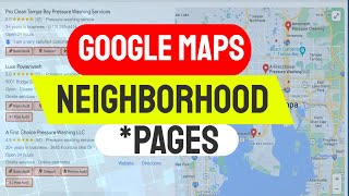 Local SEO 2024 - CREATING NEIGHBORHOOD PAGES (THAT ROCK) - GOOGLE MAPS - PART 3