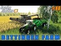 Harvesting wheat, baling straw | Farming simulator 19 | Bettingen Farm | Timelapse #48