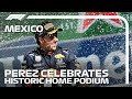 Sergio Perez's Emotional Home Podium! | 2021 Mexico City Grand Prix