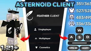 Asteroid Client V2 For MCPE 1.21+ [MOD MENU + FPS BOOST] ⚡