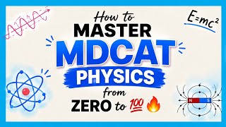 HOW TO MASTER PHYSICS NUMERICALS FOR MDCAT 2026