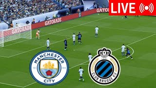 🔴LIVE : Manchester City vs Club Brugge Champions league | 2024-25 Full Match Live Streaming