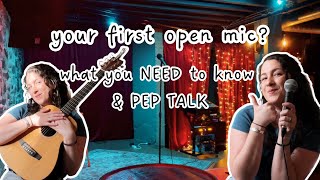 How to Prepare for Your First Open Mic: Tips, Tricks, and a Pep Talk!