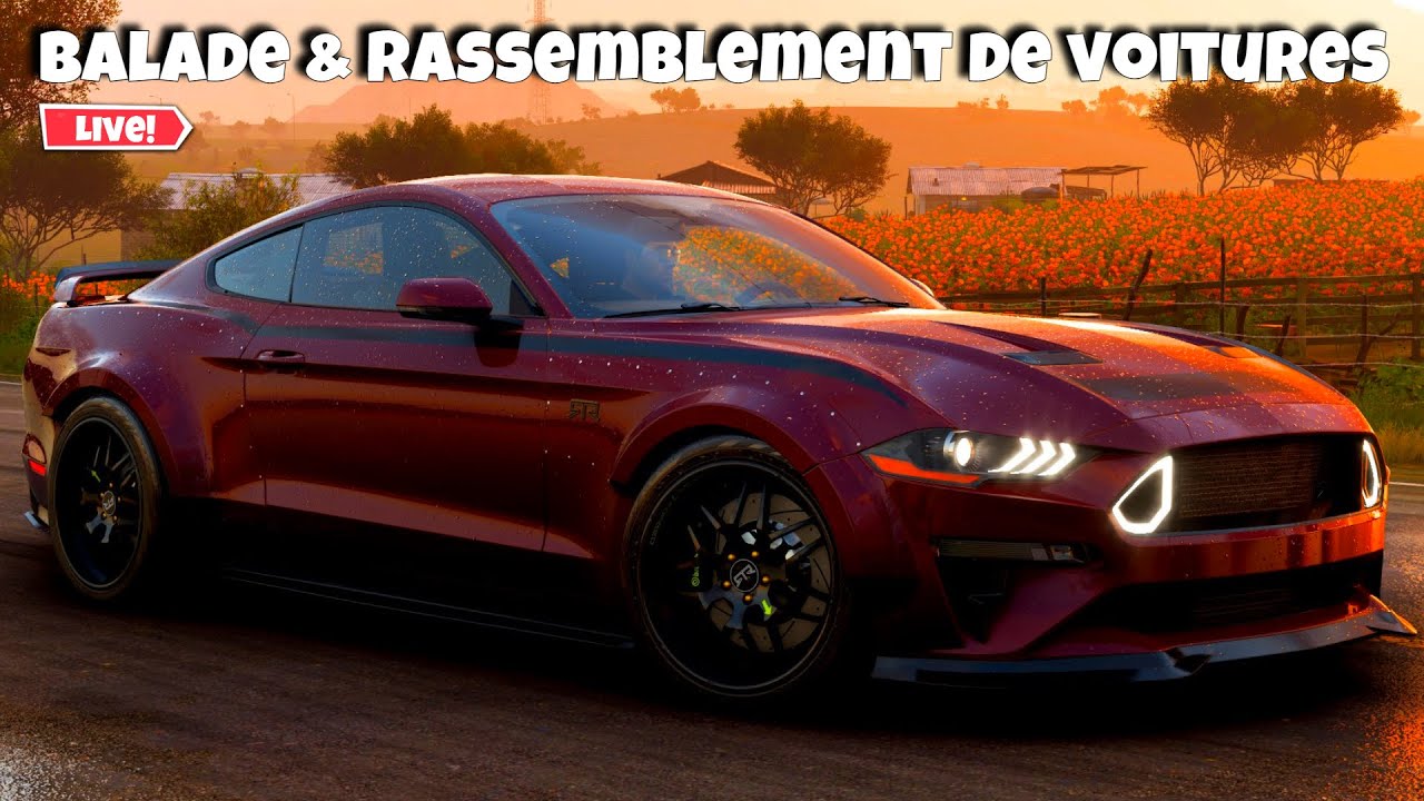 🔴 LIVE Forza Horizon 5 I Balade Et Rassemblement De Voitures Avec Vous ...