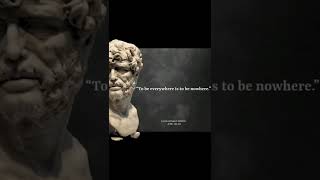 A stoic quote from philosopher Seneca