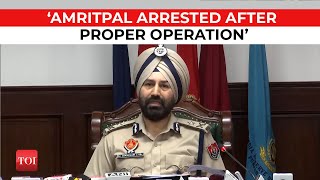 Amritpal Singh: Waris Punjab De chief detained after proper operation, says IGP Sukhchain Singh Gill