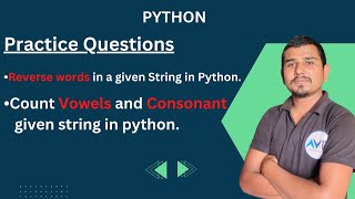 string practice Questions in python|python string practice Questions in hindi #string #avitsupaul