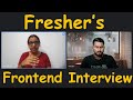 Fresher's Frontend Interview | HTML, CSS, and JavaScript | ProCodrr Mock Interviews