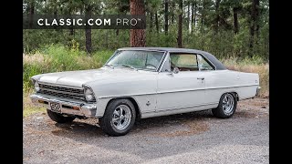 CLASSIC.COM Pro -  1967 Chevrolet Nova - Walk around + Engine running