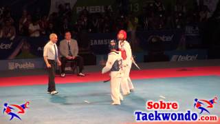 62 Kg final at 2013 World Taekwondo Championship Carmen Marton (AUS) vs Kim Hwi Lang (KOR)