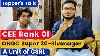 Topper's Talk #Rank01 CEE 2021 | Assam CEE 2021 Topper | CEE Topper's Talk