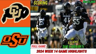 Colorado Buffaloes Vs Oklahoma State Cowboys  [WEEK 14] FULL GAME | Nov 29,2024 | NCAAF TODAY